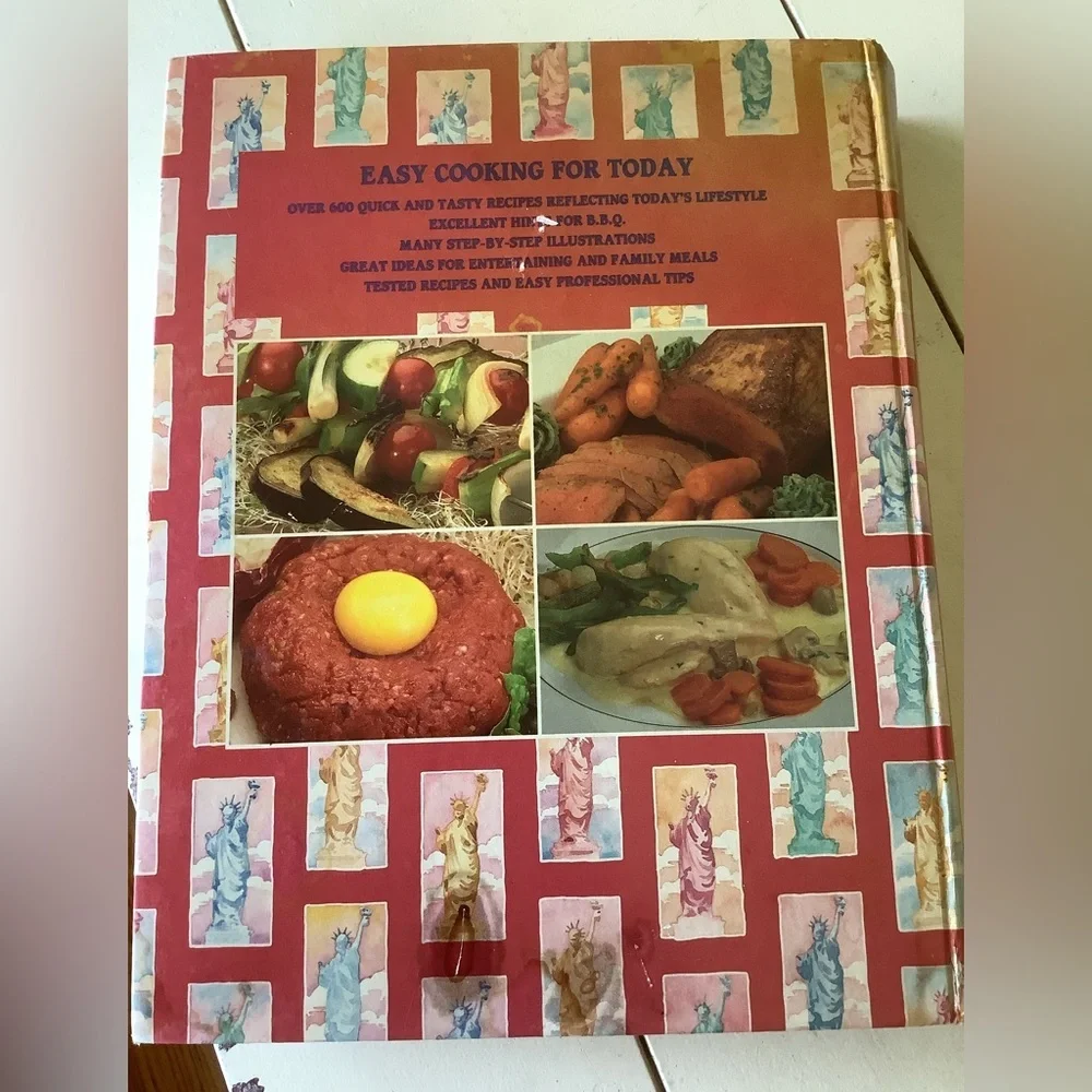 Large 601 Pages Vintage Easy Cooking For Today Cookbook 1986